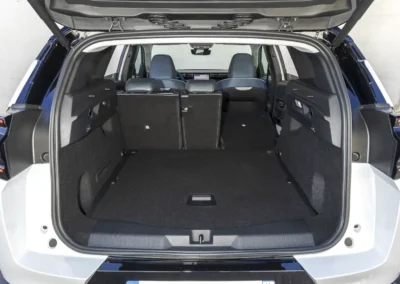 Citroen C5 Aircross, bagażnik z częściowo złożonym oparciem kanapy