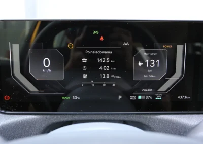 Wyświetlacz ze stanem ładowania Kii EV2