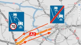 Aż 80 km pod kontrolą kamer. Na A2 powstanie najdłuższy odcinkowy pomiar prędkości w Polsce